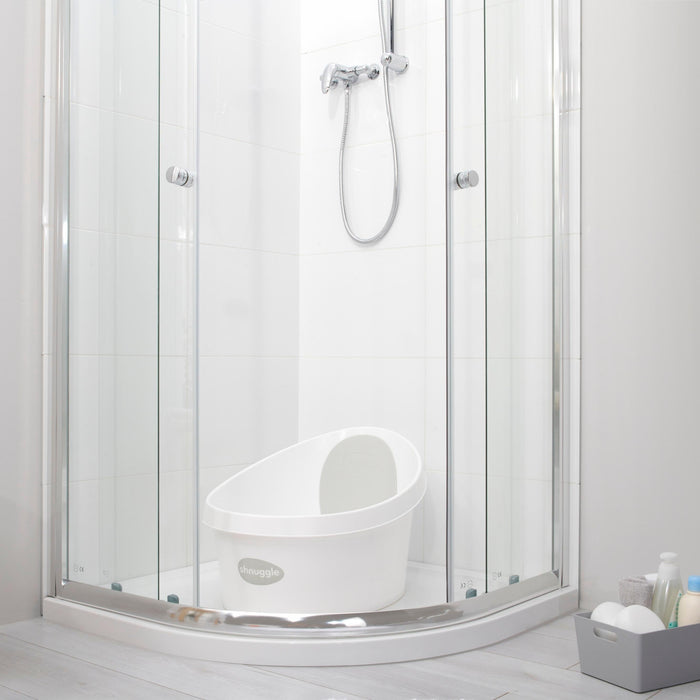 Shnuggle Toddler Bath Tub | Big Bath for bigger kids | Child bathtub seat support | Fits in shower and adult bath Bath M4A