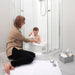 Shnuggle Toddler Bath Tub | Big Bath for bigger kids | Child bathtub seat support | Fits in shower and adult bath Bath M4A