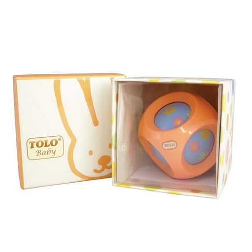 TOLO PASTEL SPINNING CHIME BALL BABY TOY RATTLES TOLO