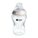 TOMMEE TIPPEE NATURAL START BABY BOTTLE BREAST-LIKE NIPPLE - 1PK 9 OZ CLEAR BABY HATS TOMMEE TIPPEE
