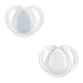 TOMMEE TIPPEE NIGHT TIME GLOW IN THE DARK PACIFIERS (0-6M, 2 COUNT) PACIFIERS TOMMEE TIPPEE