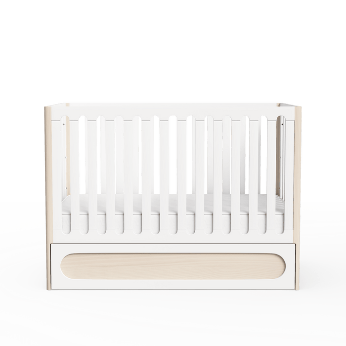LULLA & LULLI 3-IN-1 CONVERTIBLE CRIB AND TRUNDLE CRIB HUSHCRIB
