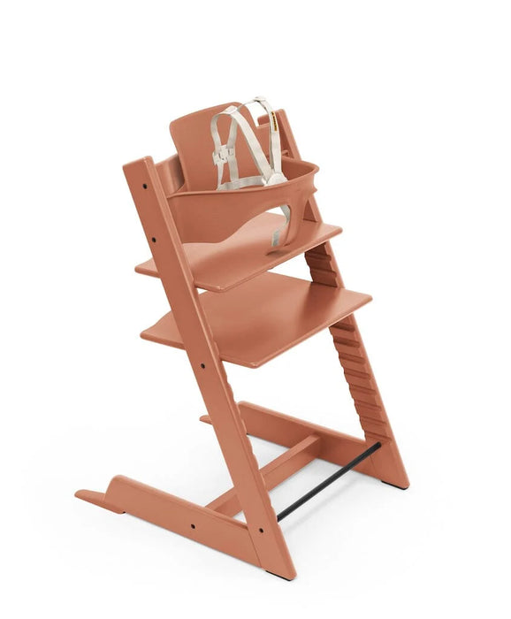STOKKE TRIPP TRAPP HIGH CHAIR ONE SIZE TERRACOTTA HIGH CHAIRS STOKKE