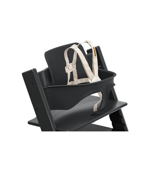 STOOKE TRIPP TRAPP® BABY SET² . BLACK HIGH CHAIRS STOKKE