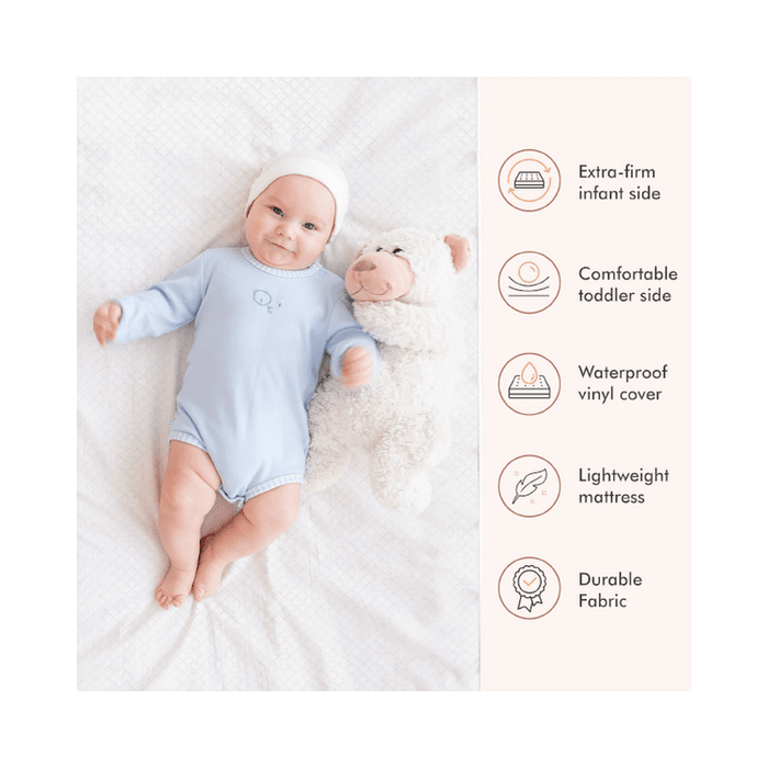 HUSHCRIB VINYL MATTRESS FOR TRUNDLE 5" MATTRESS HUSHCRIB