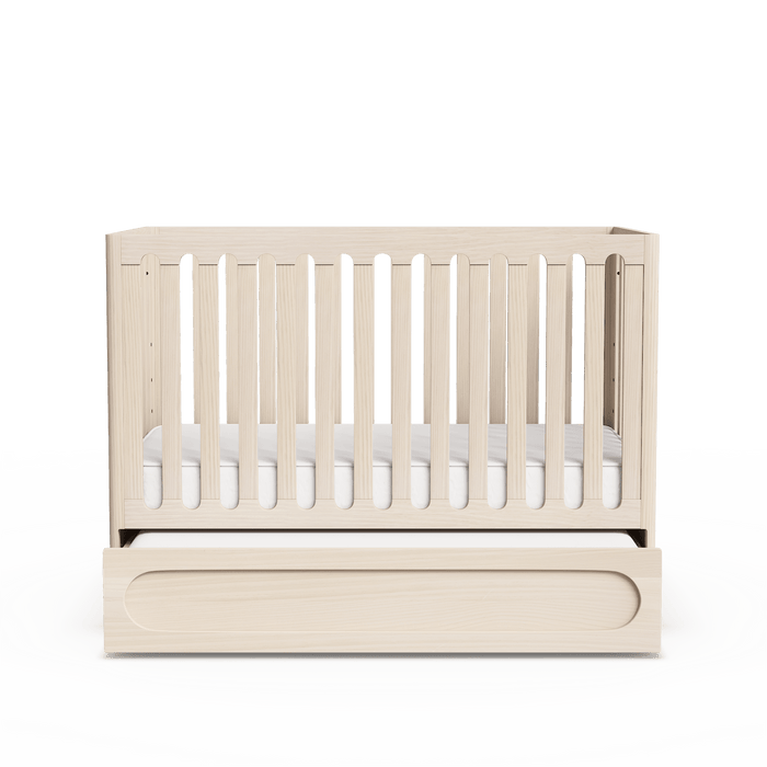LULLA & LULLI 3-IN-1 CONVERTIBLE CRIB AND TRUNDLE . BLOUND CRIB HUSHCRIB