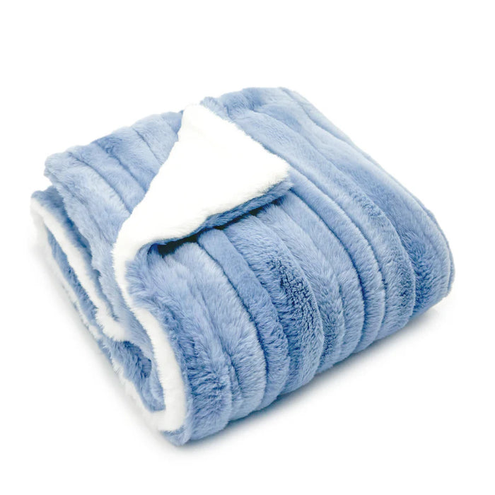 KIDU BABY GIFTS BLANKET WAVE NEWBORN COLLECTION ONE SIZE DENIM BLANKETS KIDU GIFTS