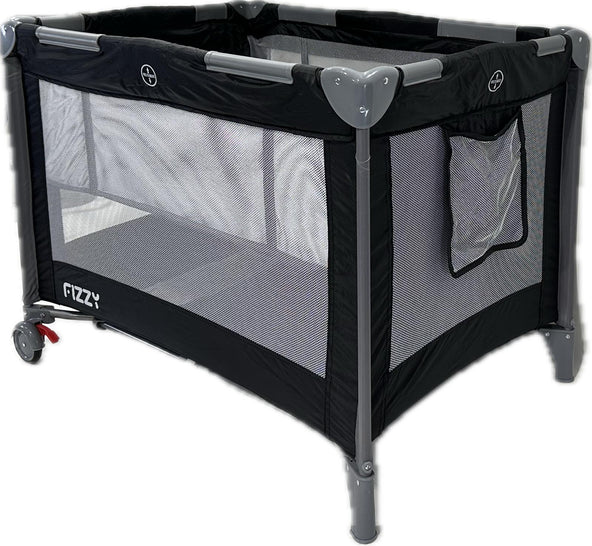 FIZZY BABY PACK & PLAY PLAY YARD, 2 LEVELS BEDDING FIZZY BABY