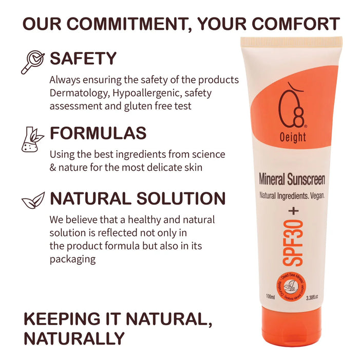 OEIGHT MINERAL SUNSCREEN BABY & KIDS 3.38OZ
