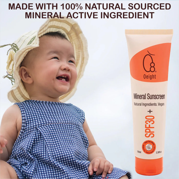OEIGHT MINERAL SUNSCREEN BABY & KIDS 3.38OZ