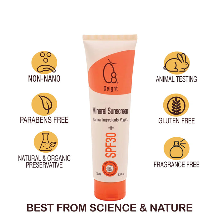 OEIGHT MINERAL SUNSCREEN BABY & KIDS 3.38OZ
