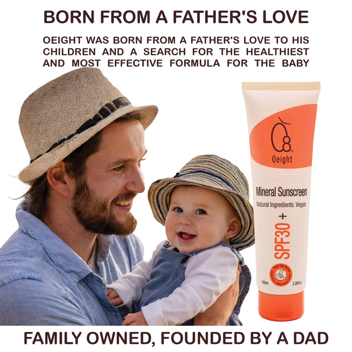 OEIGHT MINERAL SUNSCREEN BABY & KIDS 3.38OZ