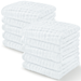 Muslin Washcloths by Comfy Cubs - White Pack of 10 Washcloths Comfy Cubs
