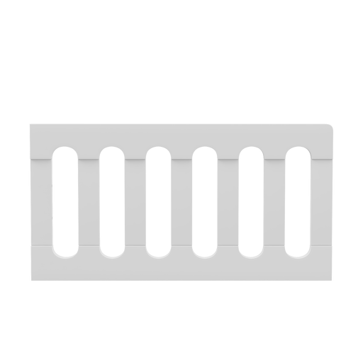 LULLA & LULLI TODDLER RAILING . WHITE CRIB HUSHCRIB