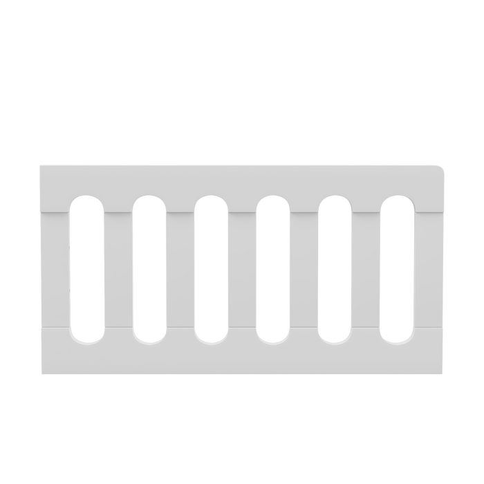 LULLA & LULLI TODDLER RAILING . WHITE CRIB HUSHCRIB