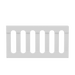 LULLA & LULLI TODDLER RAILING . WHITE CRIB HUSHCRIB