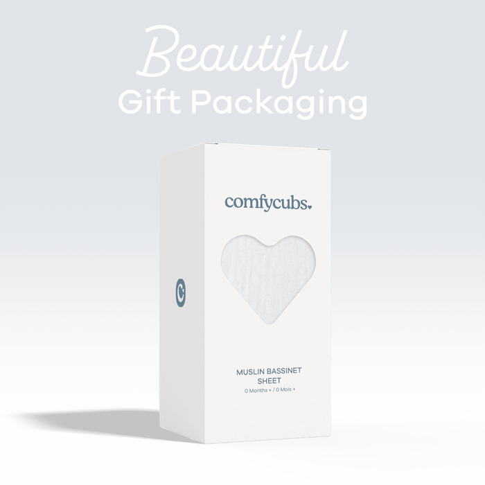 Muslin Fitted Bassinet Crib Sheet by Comfy Cubs Bassinet Sheets Comfy Cubs