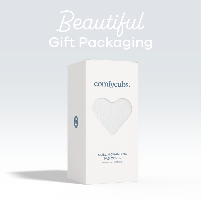 Muslin Fitted Changing Pad Cover by Comfy Cubs Changing Pad Sheets Comfy Cubs