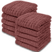 Muslin Washcloths by Comfy Cubs - Wine Pack of 10 Washcloths Comfy Cubs