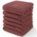 Muslin Washcloths by Comfy Cubs - Wine Pack of 6 Washcloths Comfy Cubs