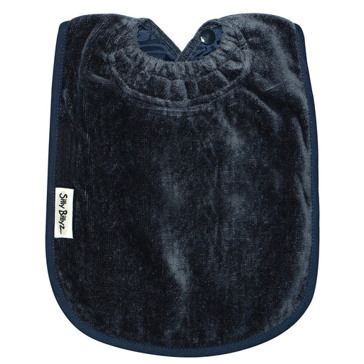 VELOUR PLAIN BIB XL NAVY