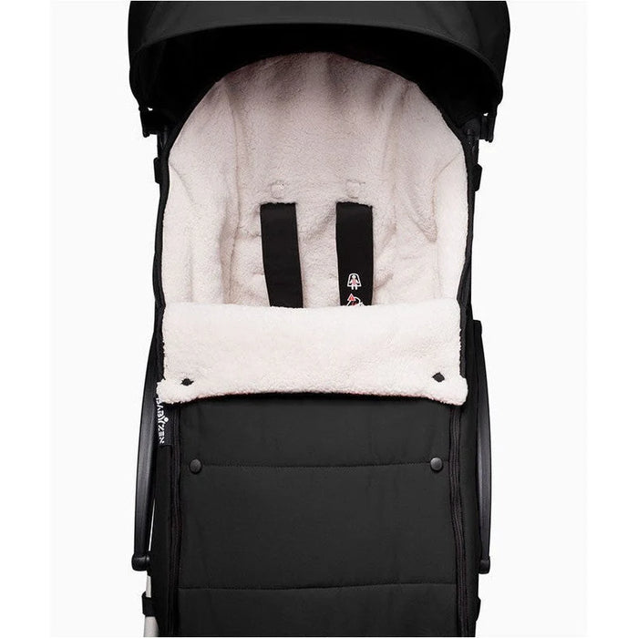 stokke footmuff black melange STOKKE YOYO FOOTMUFF — Little Luxury
