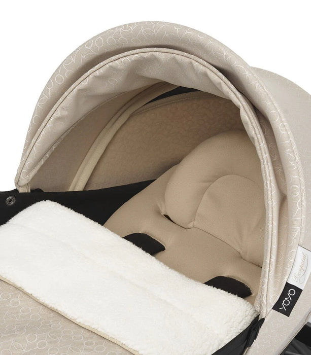 stokke beige STOKKE YOYO 0+ NEWBORN PACK BASSINET — Little Luxury