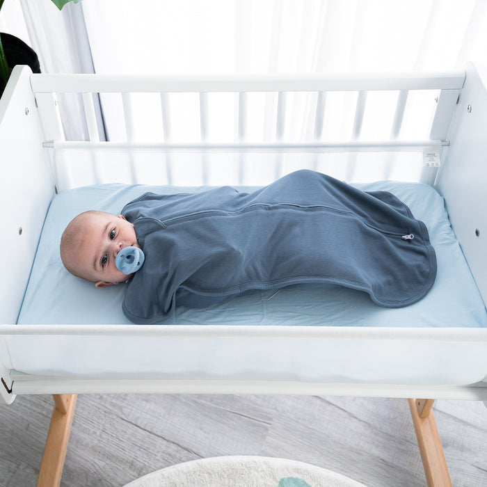 Easy Zipper Swaddle Blankets by Comfy Cubs - Nomadic Blue, Azul Swaddles Comfy Cubs