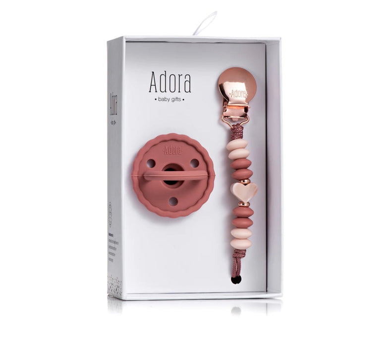 ADORA PACIFIER CLIP SET