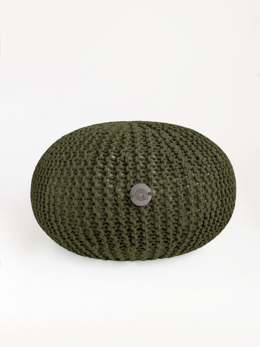 Pouf Classic Recycled Avocado Pouf Anzy Home