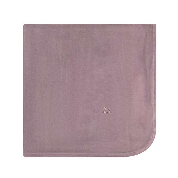 Embroidered Rocking Horse Footie and Hat Tricot Bebe