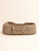 Baby Moses Basket with Round Hood Standard EU Beige Bassinets & Cradles Anzy Home