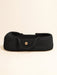 Baby Moses Basket with Round Hood Standard EU Black Bassinets & Cradles Anzy Home