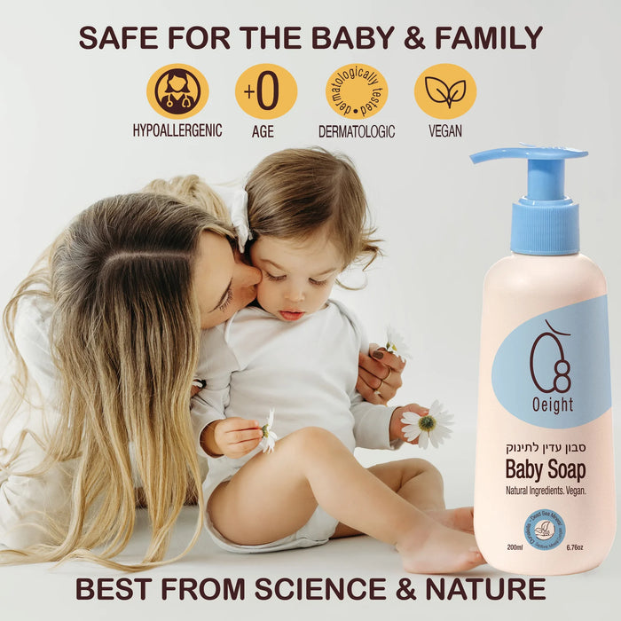 OEIGHT BABY BODY SOAP 6.76OZ