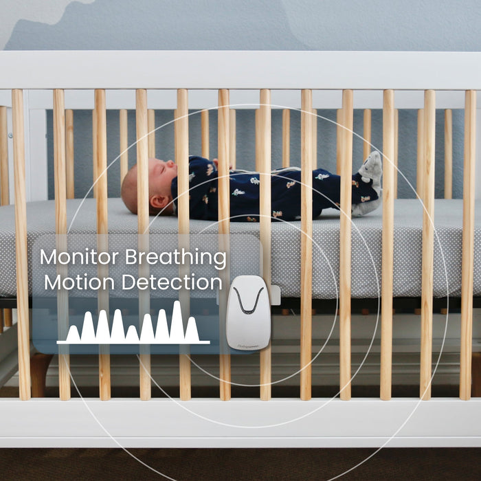 Babysense True Sleep: Video Baby Monitor with Breathing Motion Detection & Safety Alerts, 1 or 2 Cameras Breathing Movement Monitor Babysense