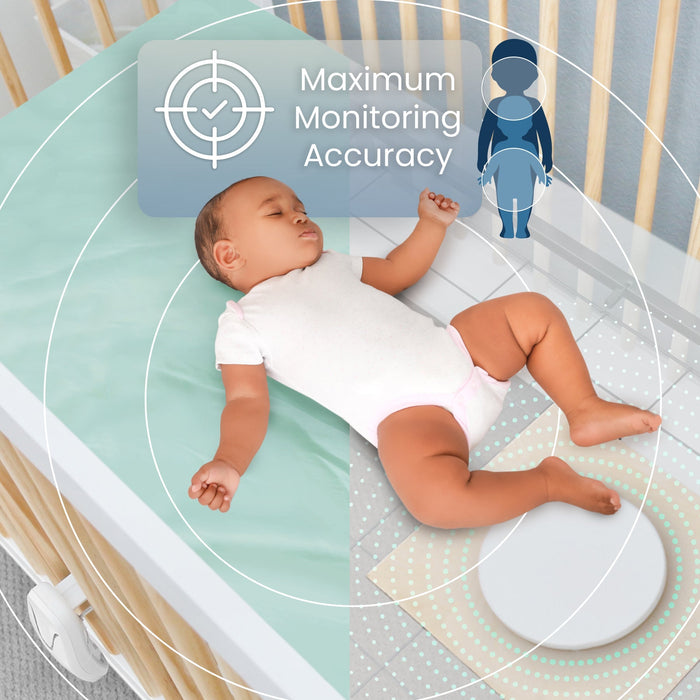Babysense 7 - Baby Monitor with Breathing Motion Detection & Safety Alerts Breathing Movement Monitor Babysense