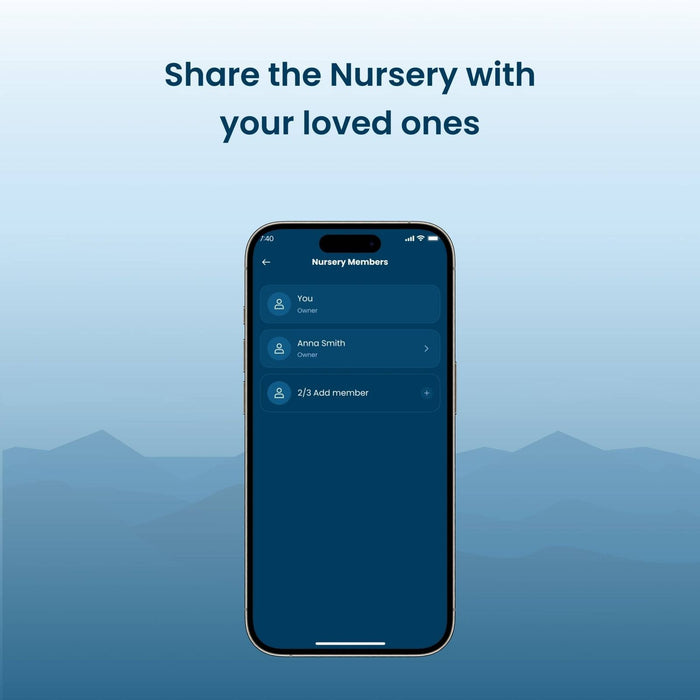 Babysense Safe Sleep Smart Nursery: Video Baby Monitor, Breathing Motion with Safety Alerts, Night Light & Sound Machine Smart Nursery Babysense