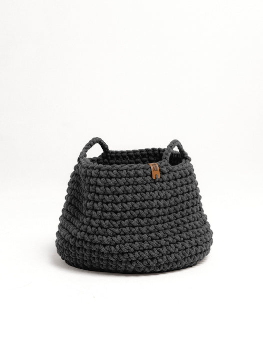 Pet Toys Basket Personalizable Recycled Charcoal Pet Bed Anzy Home