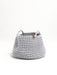 Pet Toys Basket Personalizable Recycled Silver Cord Pet Bed Anzy Home