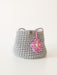 Toy Nursery Storage Basket Basic Recycled Silver Cord Baskets Anzy Home