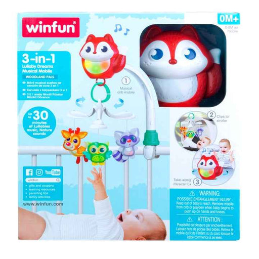 WINFUN 3-IN-1 LULLABY DREAMS MUSICAL MOBILE MOBILE WINFUN