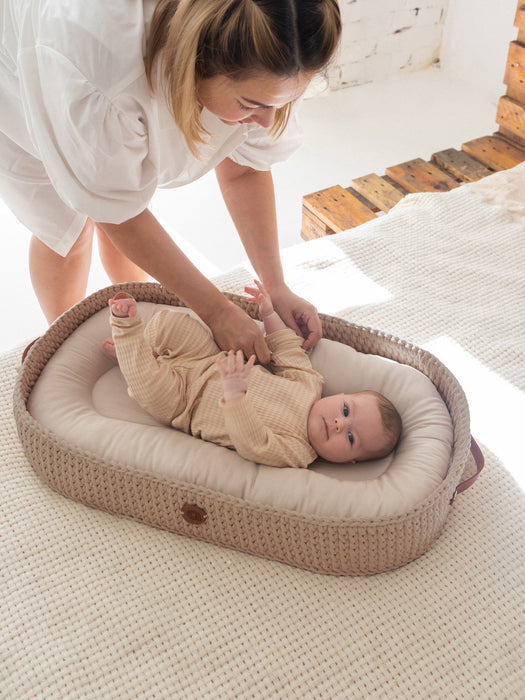 Baby Lounging and Changing Basket XL 3-in-1 Changing Tables Anzy Home