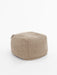 Pouf Square Recycled Beige cord Pouf Anzy Home