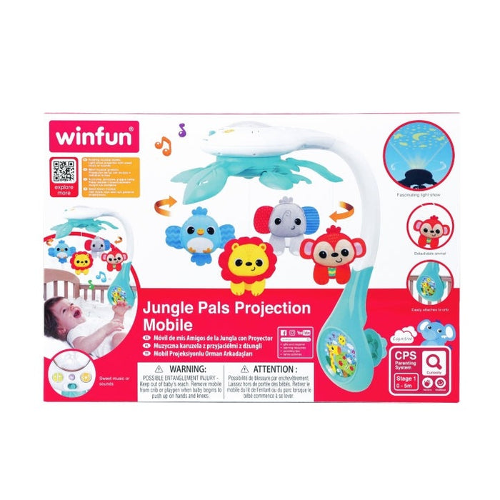 WINFUN JUNGLE PALS PROJECTION MOBILE