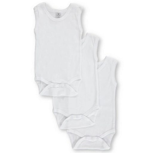 SLEEVELESS BODYSUITS 3PK 0-3M