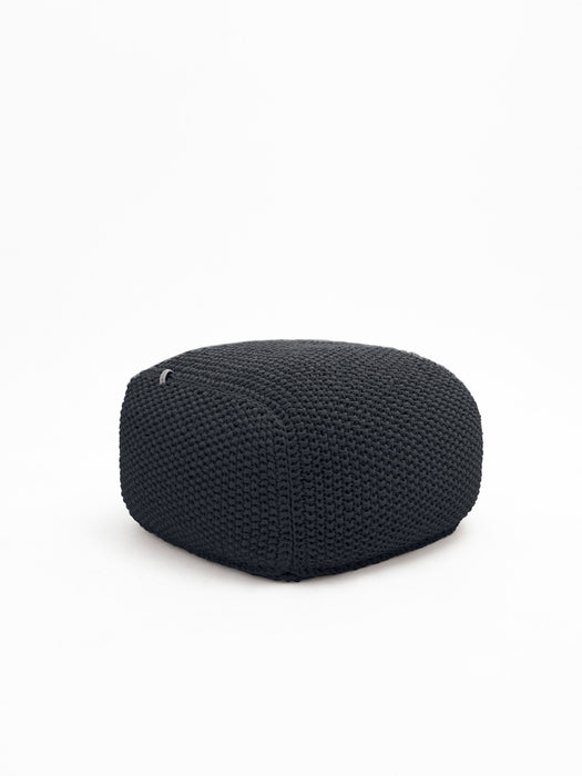 Pouf Square Black Pouf Anzy Home