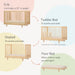 DADADA BLISS 4-IN-1 CONVERTIBLE CRIB