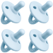 Pacifiers, 4 Pack by Comfy Cubs - Sky Blue Stage 1 Pacifiers Comfy Cubs