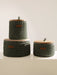Round Storage Baskets w/ Wooden Lid Recycled Avocado Storage & Organization Anzy Home