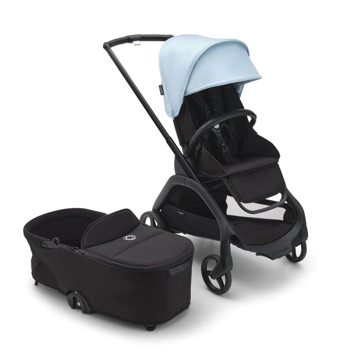 bugaboo dragonfly newborn BUGABOO DRAGONFLY BASSINET AND SEAT STROLLER COMPLETE — Little Luxury